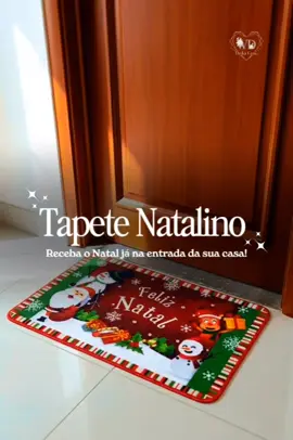 Receba o Natal já na entrada da sua casa! Tapete Capacho Natalino Estampado Boucle 40x60 Porta Entrada Decoração De Natal Niazitex ✨️Digite o ID do produto no aplicativo Shopee✨️ ID: BXL-SFK-AUH OU Precisando do link para comprar? Manda um 