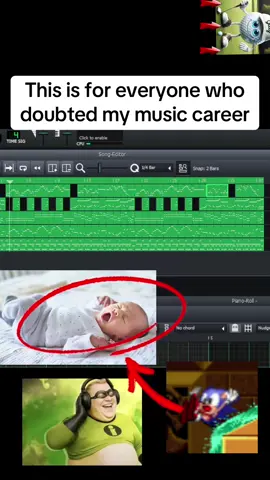 Material Block is back in the kitchen #sound #audio #baby #music #fyp 