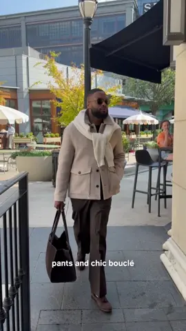 @isaacajonesjr strikes the perfect balance between polished and casual outfitting in the season’s most-wanted fall arrivals. #dresstoexpress