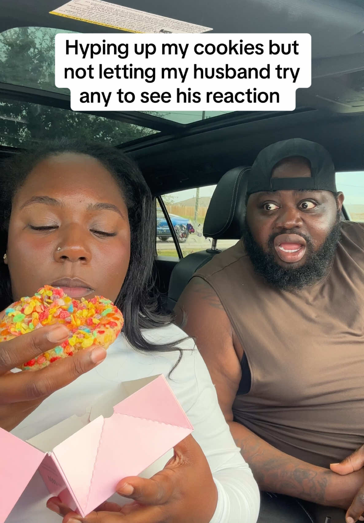 No cookies for you 🤣 #reaction #couplegoals #funny #cookies #fyp 