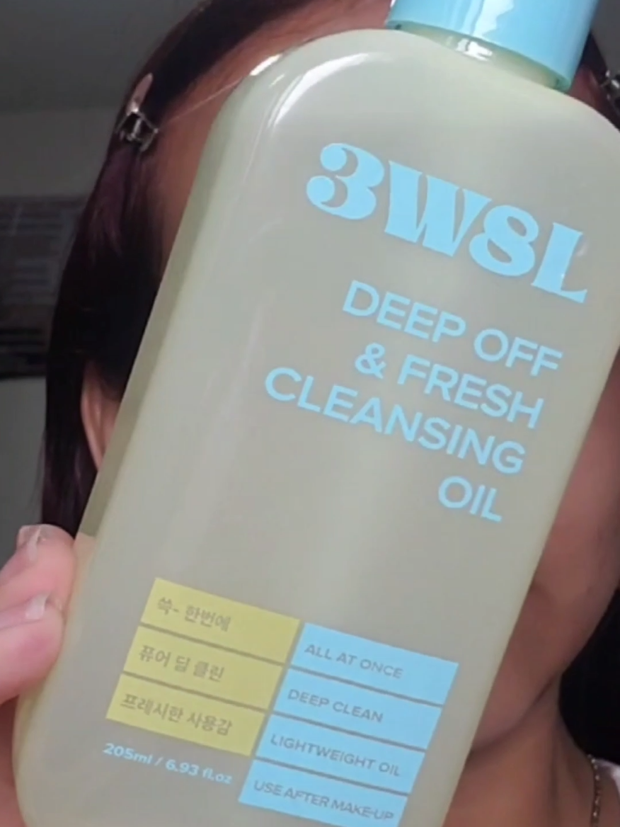 Deep off & fresh cleansing oil of @3w8l_global  @ohmybeloved  #ohmybeloved #3w8l #cleansingoil #fresh #paratii 