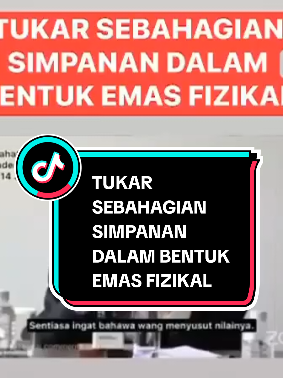 TUKAR SEBAHAGIAN SIMPANAN DALAM BENTUK EMAS FIZIKAL #emas #KILANGEMAS #l#fyp #murah 