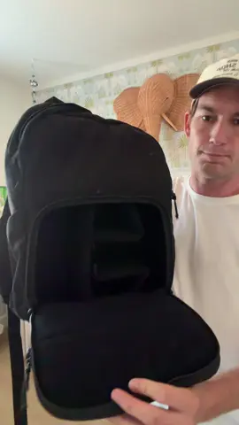 Photography bag 🤝 diaper bag. Also someone take away the sticker feature from me….we’ll be here 🫡