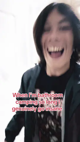 Good golly #pibble #bathroomcamping #🍃 #insane 