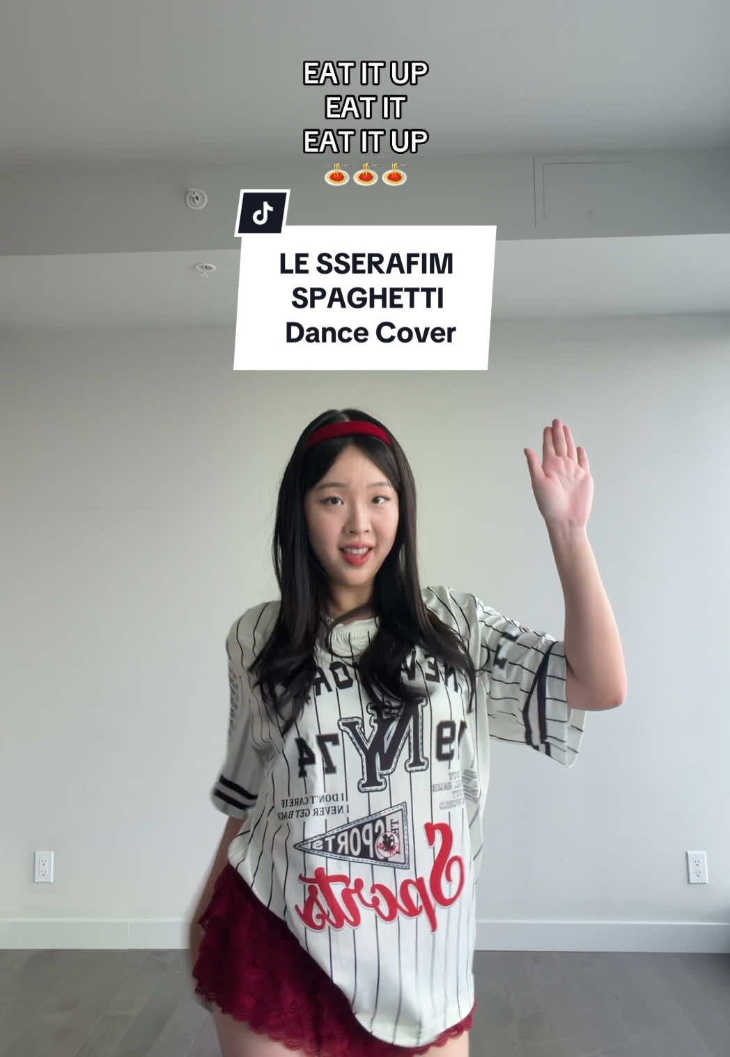 SPAGHETTI 🍝 dance cover @LE SSERAFIM #eat_it_up_spaghetti #mirrored #le_sserafim #르세라핌 #dancecover 