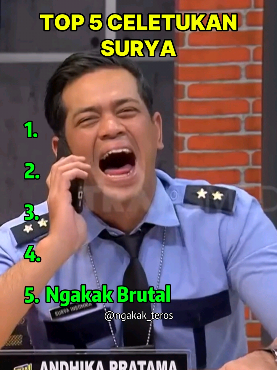 TOP 5 CELETUKAN SURYA INSOMNIA #suryainsomnia 