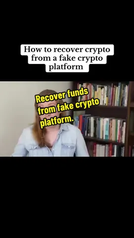 How to recover lost or stolen crypto to fake crypto platform even when it seems impossible.  #CryptoRecovery #CryptoAssets #DigitalJustice #LostCrypto #OnlineSafety 