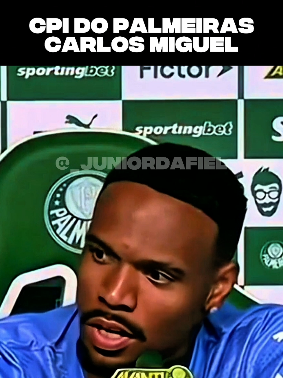 Nantes X Carlos miguel na CPI do Palmeiras 😂 #palmeiras #Corinthians #carlosmiguel #cpi #futebol 