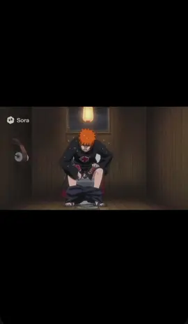 Pain taking a dump using almighty push!!! #sora2 #sora #anime #narutoshippuden #fyp 