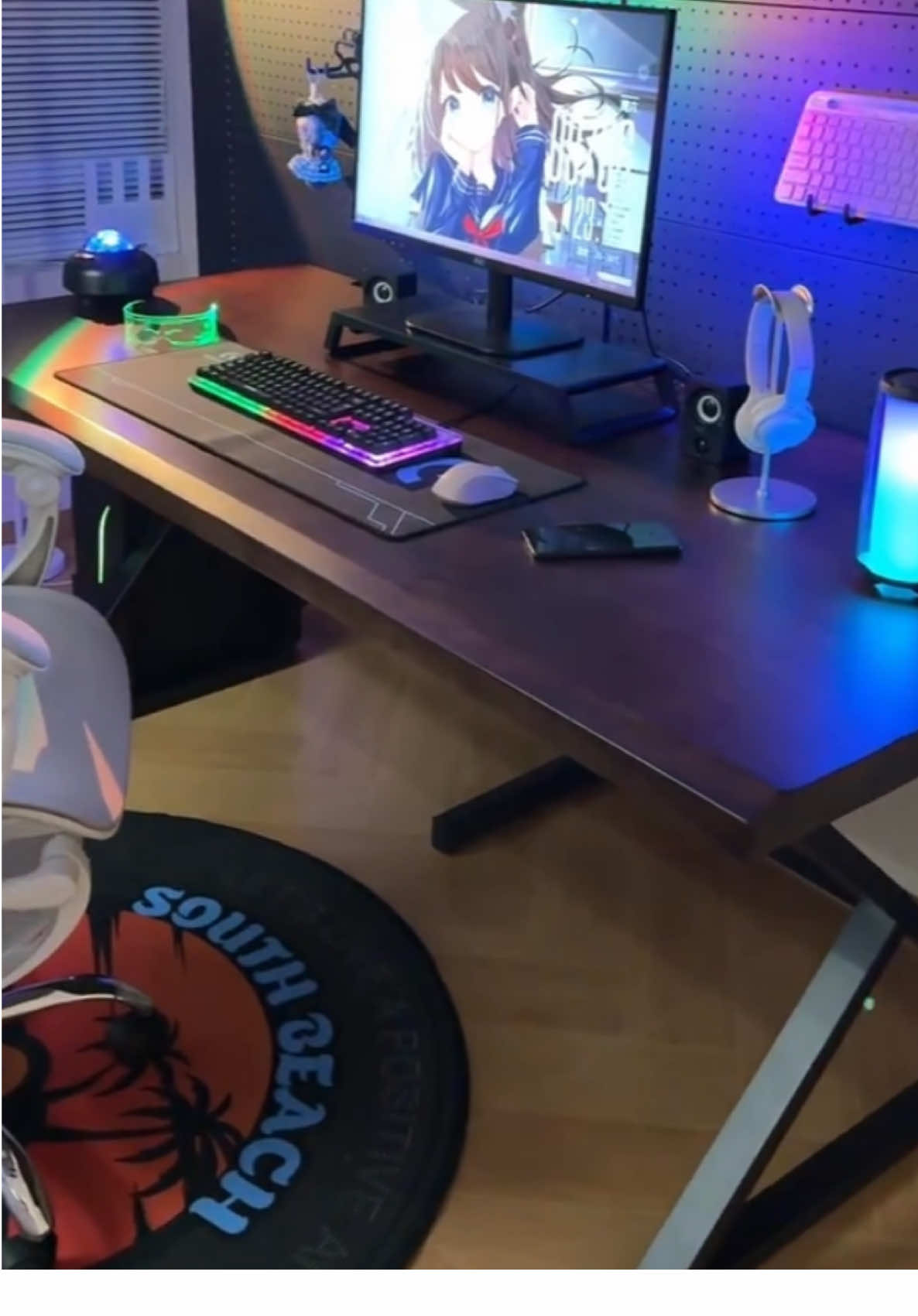 BÀN GAMING CHÂN CHỮ K, CHÂN SẮT SƠN TĨNH ĐIỆN, MẶT GỖ MDF SANG TRỌNG KÈM NHIỀU PHỤ KIỆN ĐI KÈM #giadungthongminh #bangaming #xuhuong 