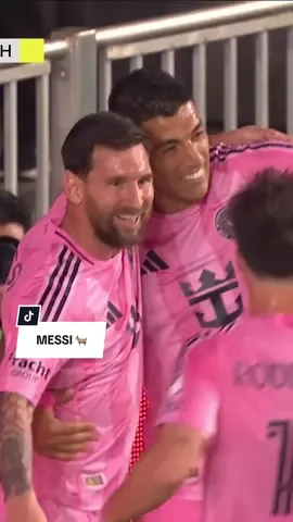 HAD TO BE HIM 🐐 #Messi #InterMiamiCF #Sportstok #Suarez 