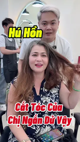 U60 Hết Hồn Khi Cắt Tóc Ngắn ... Bỏ Đi Tóc Khô , Layer Lỡ Hightlight Che Bạc , Trẻ Như U50 Đến Từ Mỹ ,Không Làm Chị Thất Vọng !