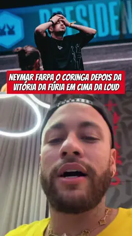 Neymar farpa o coringa depois da vitória da fúria #kingsleaguebrazil #kingscup #nossakingsleague #neymar #coringa 