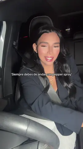 perdon 😅😂 #single #nightout #pepperspray #fyp #latina 