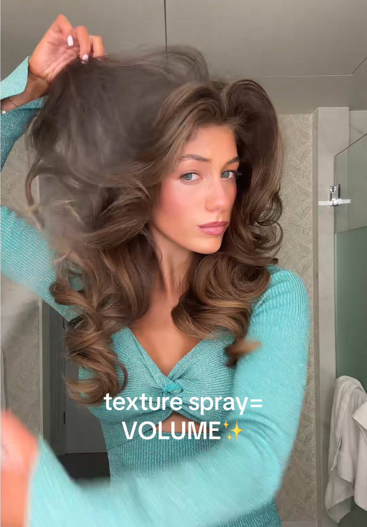 this is why I hate hair spray 