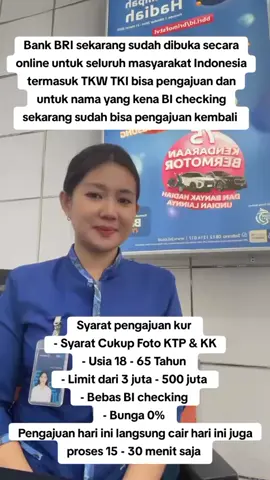 Pinjaman resmi Bank BRI #bankbri #pinjamanonline #kurbri2025 #fypシ゚ #vidioviral 