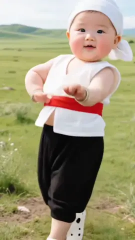 Old song 🥰 #ai #douyin #dance #baby #cute 