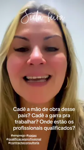 📌 Reflexão importante sobre o cenário atual do mercado de trabalho. Hoje compartilhei um vídeo levantando uma questão que precisa — urgentemente — ser discutida: onde está a mão de obra qualificada do nosso país? Vivemos um paradoxo preocupante. De um lado, empresas com inúmeras vagas abertas; do outro, candidatos que não comparecem às entrevistas, não retornam contatos e, muitas vezes, não buscam se preparar adequadamente para as oportunidades. A falta de compromisso e de qualificação tem se tornado um dos grandes desafios dos profissionais de Recursos Humanos. E essa realidade não atinge apenas um segmento — é um retrato que vem se repetindo em diversas áreas e regiões. Mais do que vagas abertas, o que temos são lacunas de engajamento, de responsabilidade e de preparo profissional. Precisamos resgatar o valor do trabalho, o respeito aos processos seletivos e a consciência de que cada entrevista é uma oportunidade de crescimento e construção de reputação. Como consultora e formadora de opinião na área de RH, deixo aqui um convite à reflexão: 👉 Estamos preparando profissionais para o mercado ou apenas formando pessoas que esperam que o mercado se adapte a elas? #RecursosHumanos #MãoDeObraQualificada #MercadoDeTrabalho