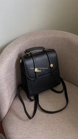 obsessed with this 3-way mini bag! 💼 ☕️ #minibag #schoolbag #3waybag 
