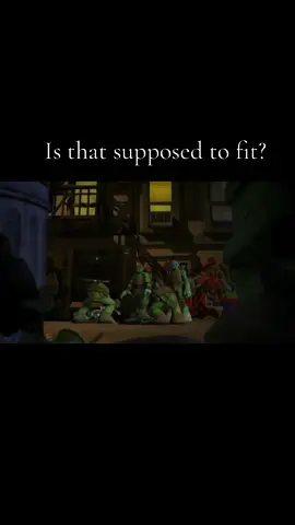 Why’d he kick it like that 😂 #foryoupage #fyp #tmnt #teenagemutantninjaturtles #nickelodeon 