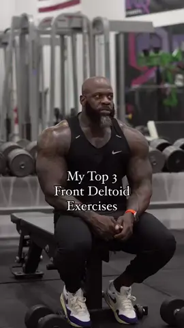 What’s your favorite shoulder exercises?  1. Seated Hammer Front Raise 	•	Caption: “Seated Hammer Front Raise: Isolate & Ignite the Front Delts.” 	•	Description: This controlled movement focuses directly on the front delts, helping build size and strength while minimizing momentum. 2. Seated Smith Machine Military Press 	•	Caption: “Seated Smith Military Press: Full Range & Precision.” 	•	Description: The Smith Machine allows for stability, letting you push heavier for full shoulder engagement. A key move for balanced shoulder development! 3. Standing Dumbbell Press 	•	Caption: “Standing Dumbbell Press: Power & Core Activation.” 	•	Description: Standing presses activate the core while targeting the delts, building overall shoulder power and stability for functional strength. ____________________________________________________ #Fitness#Hardwork#bodybuilding #savage #Motivation                   
