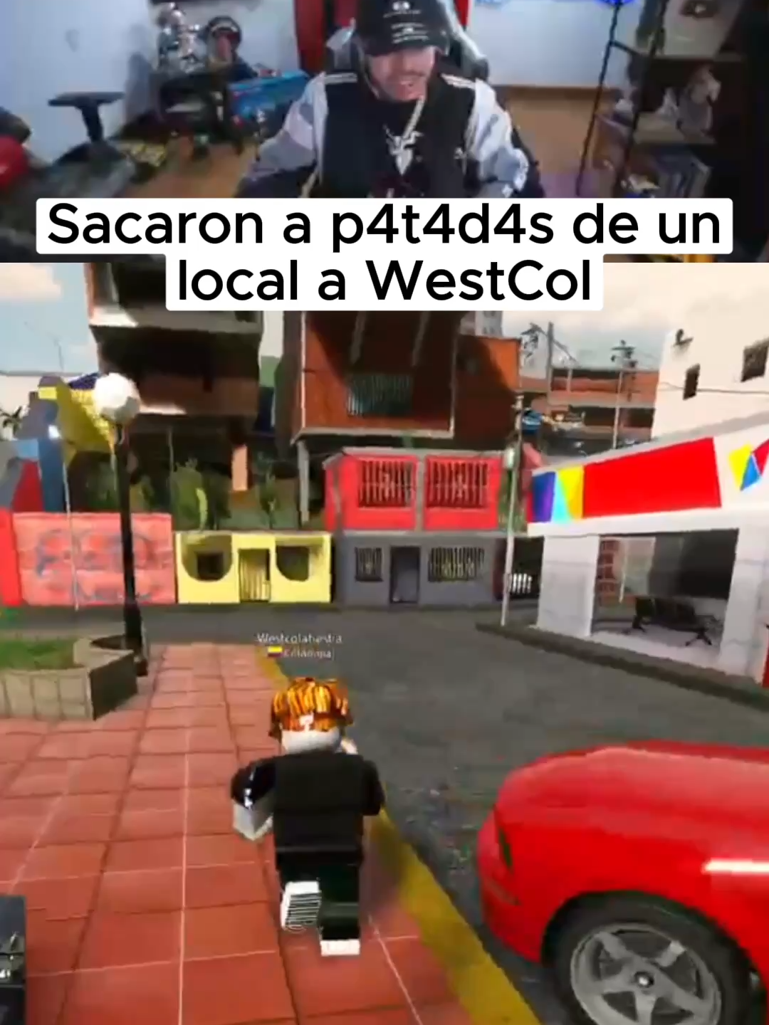 Sacaron a p4t4d4s de unlocal a WestCol 😂#westcol #robloxfyp