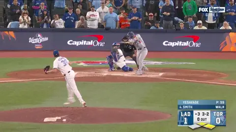 WILL SMITH. BASE, RUNNER SCORES #dodgers 