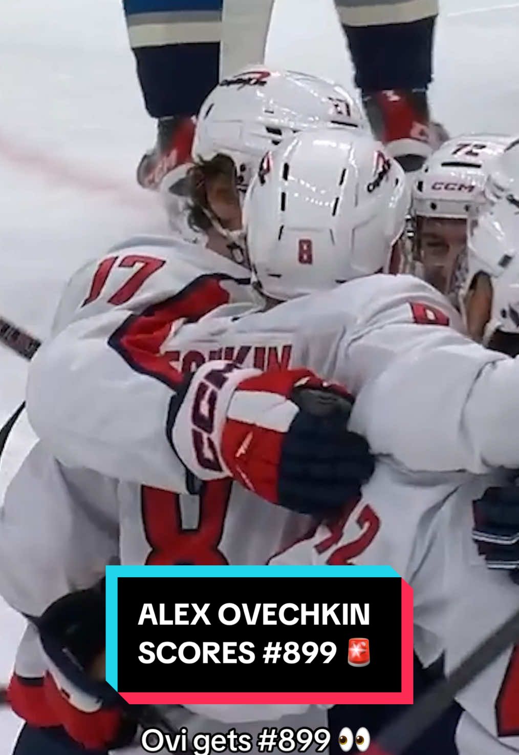 Alex Ovechkin doing what he does best 🚨 #NHL #AlexOvechkin #hockey #WashingtonCapitals #sports 