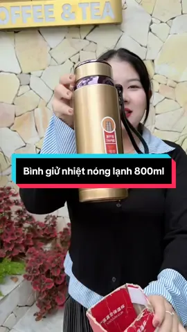 Bình giử nhiệt nóng lạnh 800ml #binhgiunhiet #binhgiunhietthongminh #binhgiunhiet800ml  @Bích Bụ Bẩm 