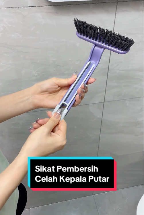 Sikat pembersih kepala putar #sikatwc #sikatpembersih #sikatkamarmandi #sikatsudut #sikatcelah 