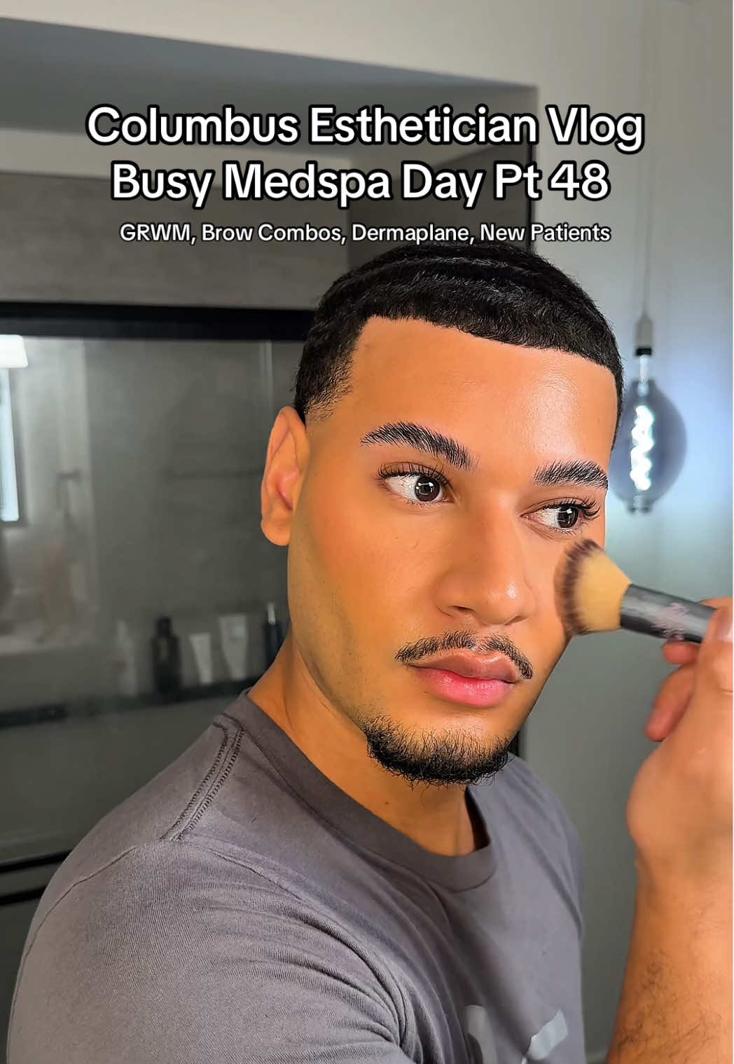 Day 48 of Vlogging ✨ Another busy day in the life of an esthetician here in Columbus, Ohio 9 clients today! 🧖🏽‍♂️  From lash + brow services to dermaplane facials and a glowing DiamondGlow treatment, it was a full day of helping my clients look and feel their best.  Grateful for the trust, the energy, and the transformations.  Stay tuned for tomorrow’s vlog more skin, more self-care, and more behind-the-scenes from the medspa. 💆🏽‍♂️ #columbusohio #browartist #lashartist #columbusesthetician #fyp 