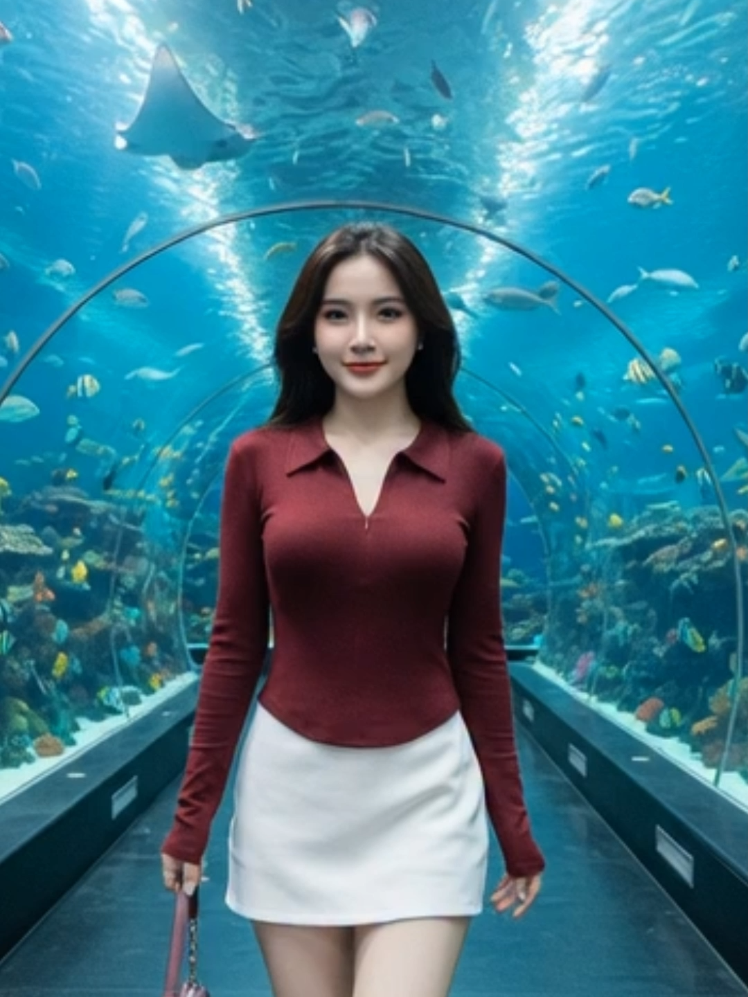 Áo Thun Nữ Tay Dài Ôm Body Cổ Bẻ Phối Khoá Kéo Dáng Vạt Bầu Cotton Lông mịn Justdun 13ACửa hàng của bạn #aothundaitay #aothundaitaynu #aothunnu #phongcachhanquoc #thoitrangthudongnu #shopdonunhatho