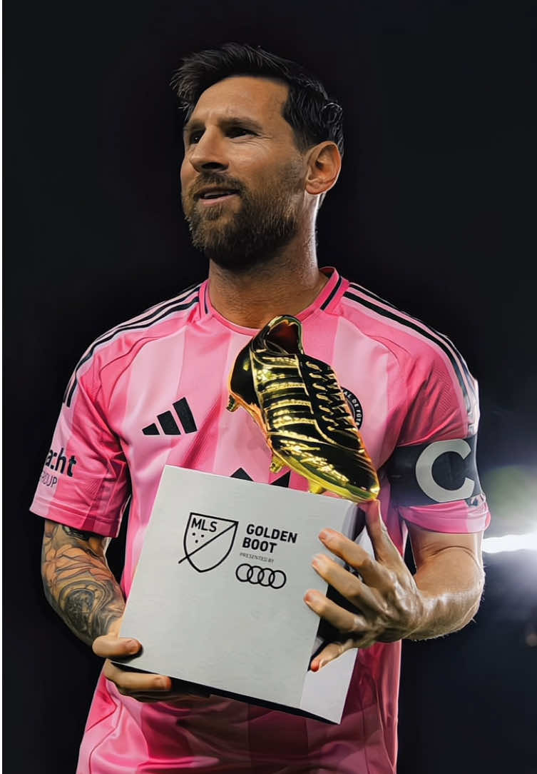 golden boot winner bg messi MLS musim ini 🤩🏆#messi #goldenboot #intermiami #MLS 