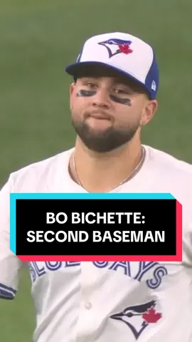 Bo Bichette had never played second base in MLB before tonight 🤯  #WorldSeries #MLB #baseball #bluejays 
