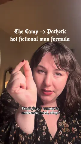 Which fictional man should I plot on the camp —> pathetic axis next?  #fanficwriter #romancebooktok #smuttok #fictionalmen #fandomculture 