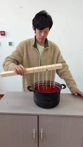 Dad Dipped Threads in Wax and Made a Real Candle! 🕯️🔥😲 #funnyvideos #indianfunnyvideo #viralvideo #fypシ 