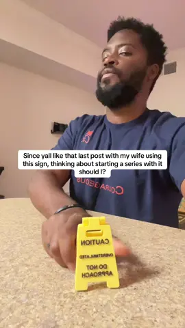 Comment “DO NOT APPOACH” if I should start a series with this 😂 #donotapproach #overstimulated #series #sign 