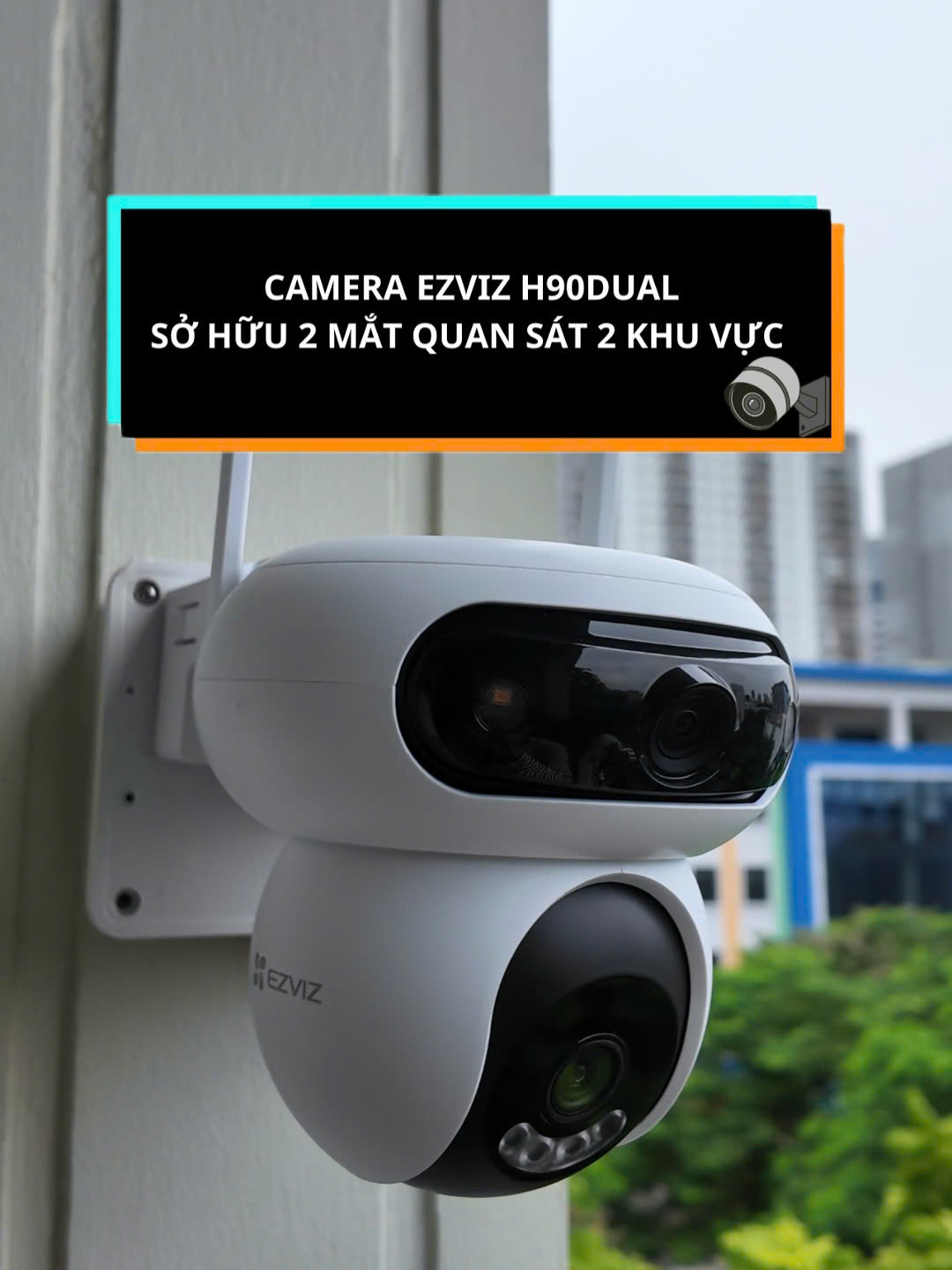 Camera Ezviz H90 Dual - Sở hữu 2 mắt quan sát 2 khu vực #bhdshoppertainment #cameraaninh #review #congnghe #ezviz #xuhuong #viralllllll