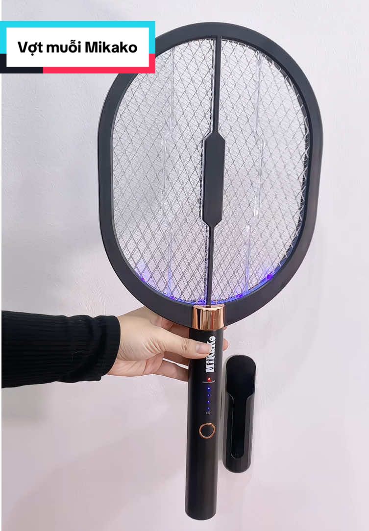 Vợt muỗi cho nhà bác nào không muốn đụng vào bình xịt côn trùng ạ#beplemon #giadungtienich #votmuoi #votmuoithongminh #mikako 