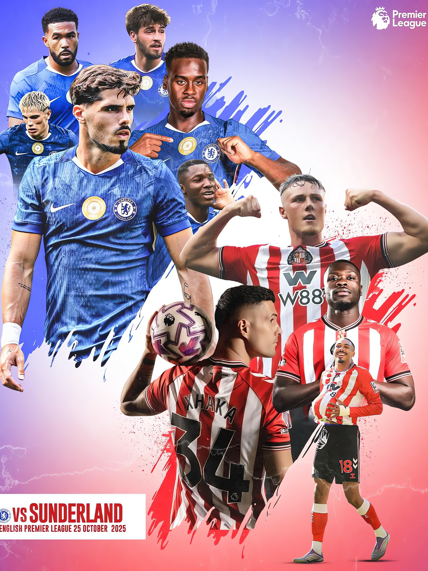 Tebak line up kira kira siapa yang bakal dimainin buat nanti malam?🤔 || #fyp #chelsea #PremierLeague #epl #sunderland
