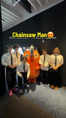 We are HYPED for Chainsaw Man - The Movie: Reze Arc, in theatres now! 🍿🎬 #ChainsawManMovie @chainsawman_en  @Sony Pictures #SonyPicsPartner