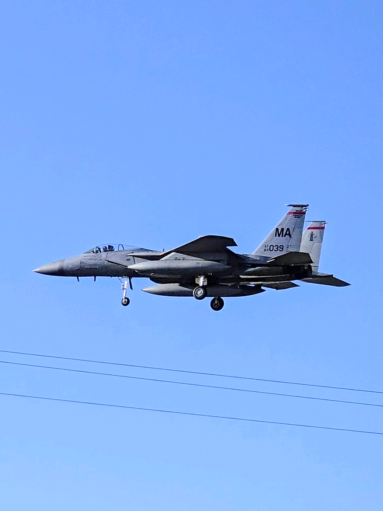 No added sound needed... massachusetts #f15 last fuel stop headed to the mothball fleet 