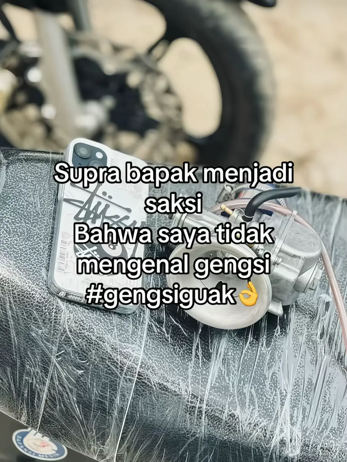 ngene wes alhamdulillah😇 #foryoupage #4u #fyp #supra #kphgank🚀 