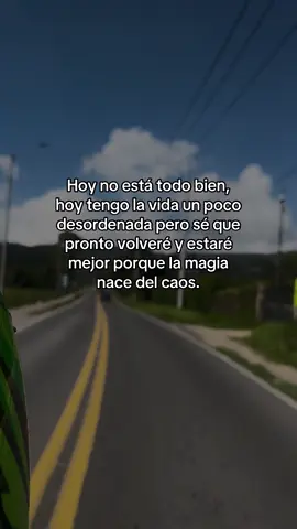 La magia nace del caos🍀 #tiktokviral #motivacion #vida