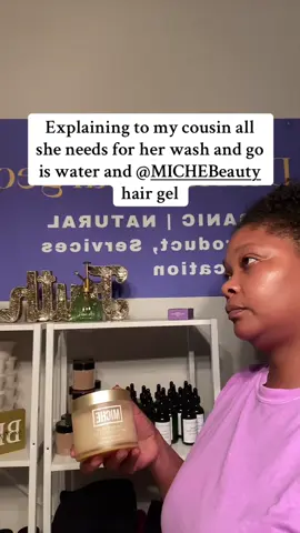 Gives the best wash and go results @MICHE Beauty 