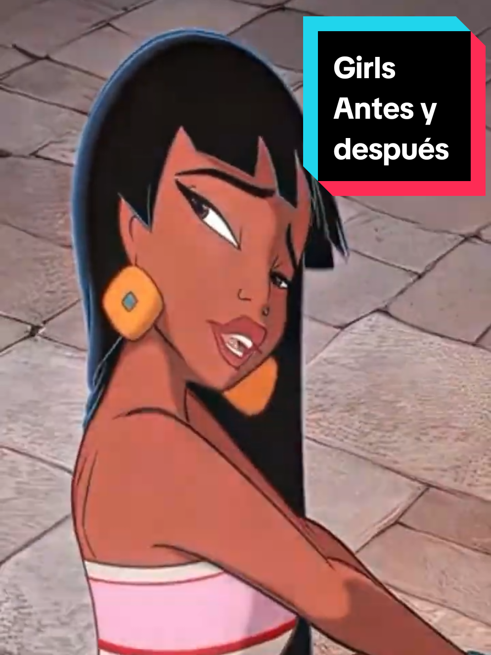 Mujeres femeninas de películas antes y después 🛑🚬 #elastigirl #mujeres #astrid #peliculas #girls 