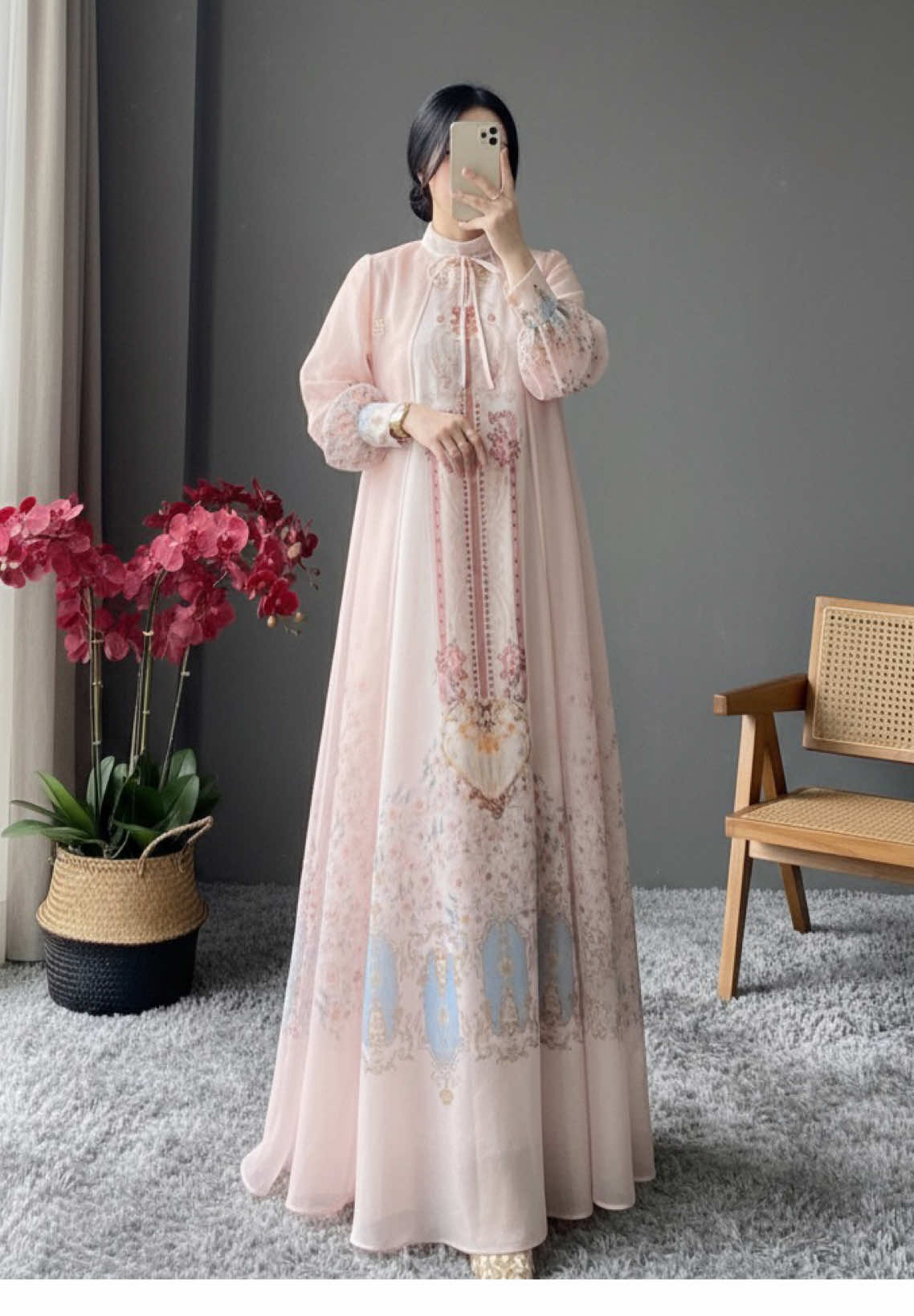 udah ada yang nyicil beli baju lebaran belum? 😊🌷 #dresslebaran #gamismewah #luxurydress #dressmurah 