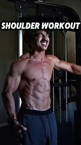 my shoulder workout 🤝 fitness app in my bio #bernardorebeil 