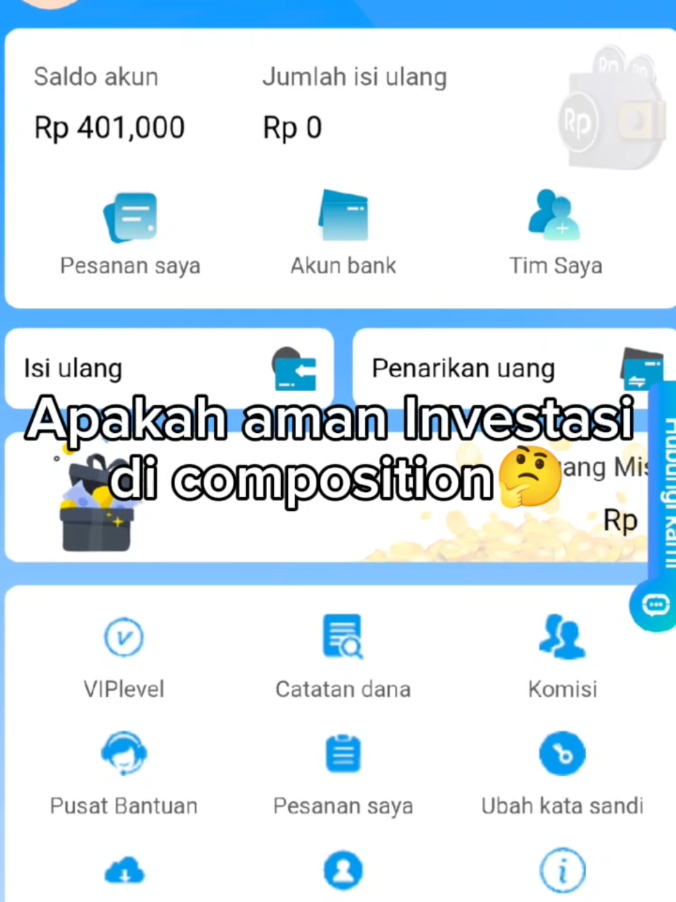 investasi di composition aman dan jangka panjang🤑📊📈#composition #investasi #investasipemula #investasijangkapanjang #fyp 