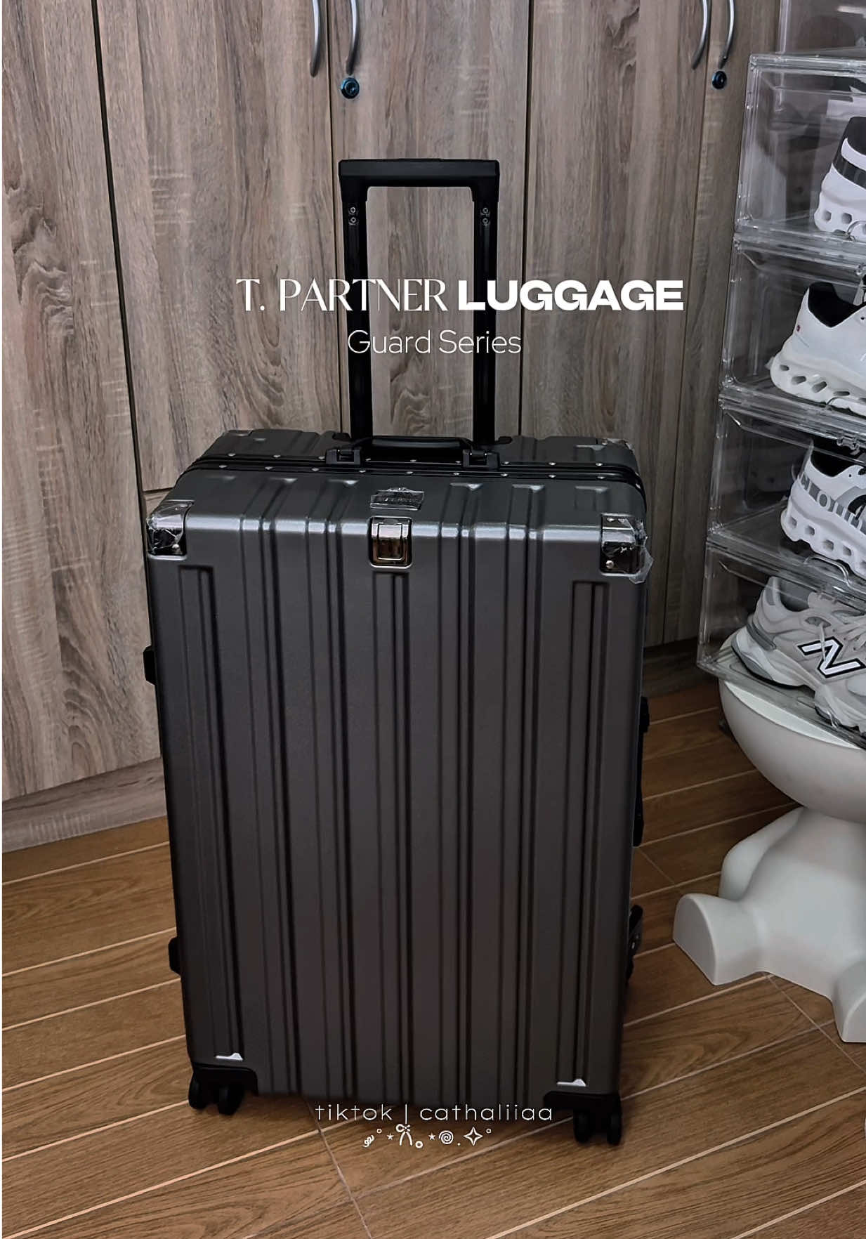 — finally got the trending luggage and now i'm obsessed! It's worth my penny Thank you @T.Partner Official this one is amazing 🤯 #TPartner #TPartnerPH #TPartnerMaleta #luggage #maleta 